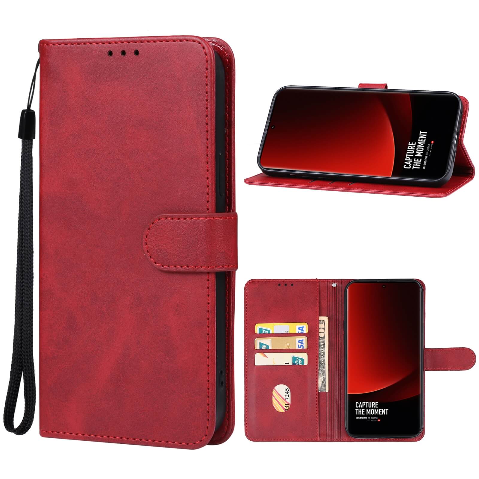 Xiaomi 14 Ultra - Leder Etui Hülle