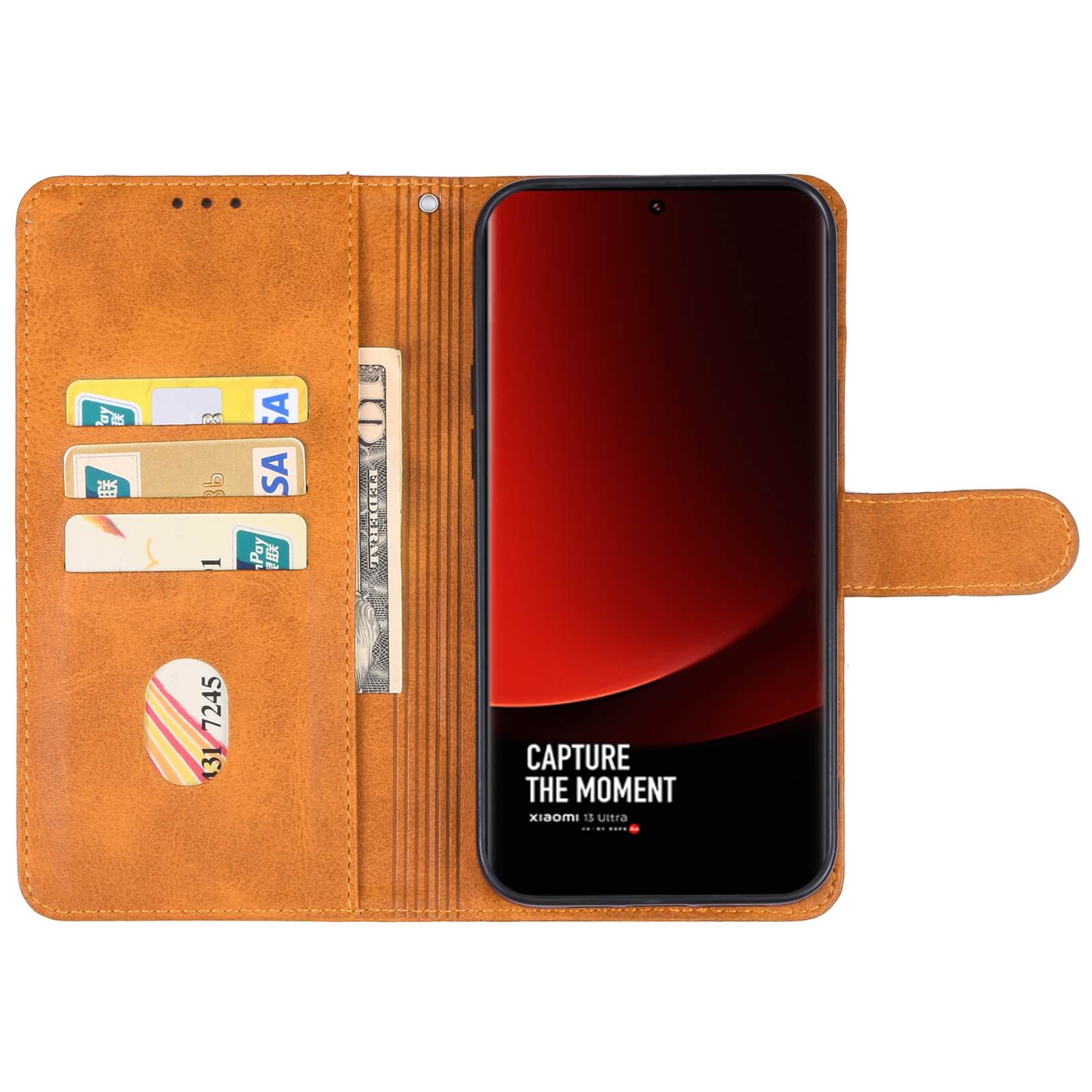 Xiaomi 14 Ultra - Leder Etui Hülle