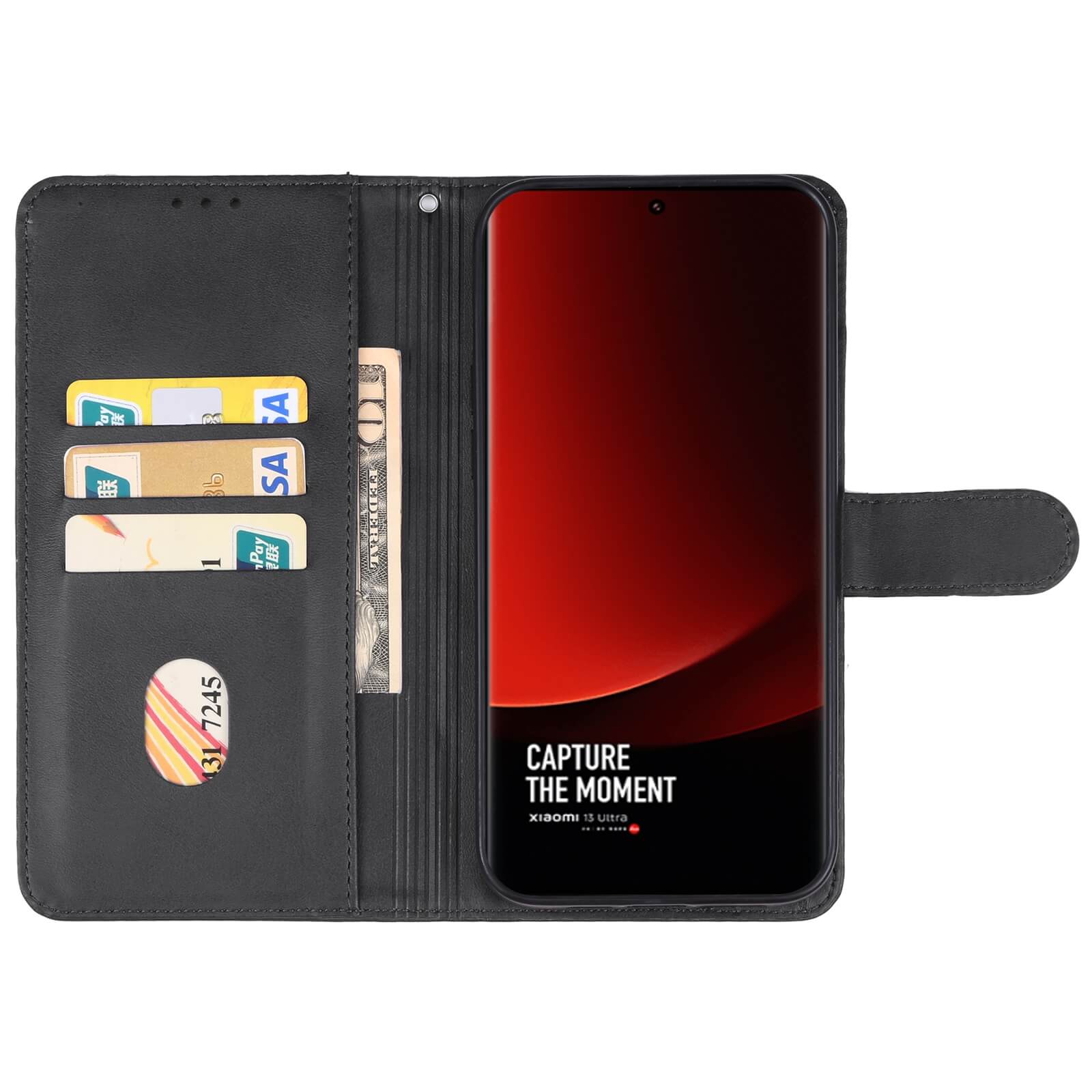 Xiaomi 14 Ultra - Leder Etui Hülle