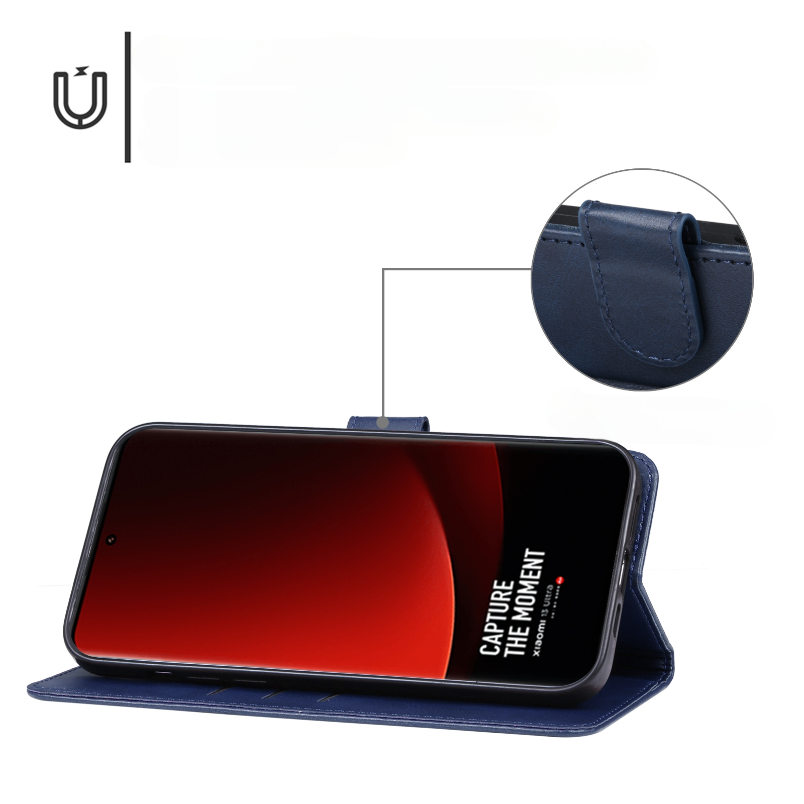 Xiaomi 14 Ultra - Leder Etui Hülle
