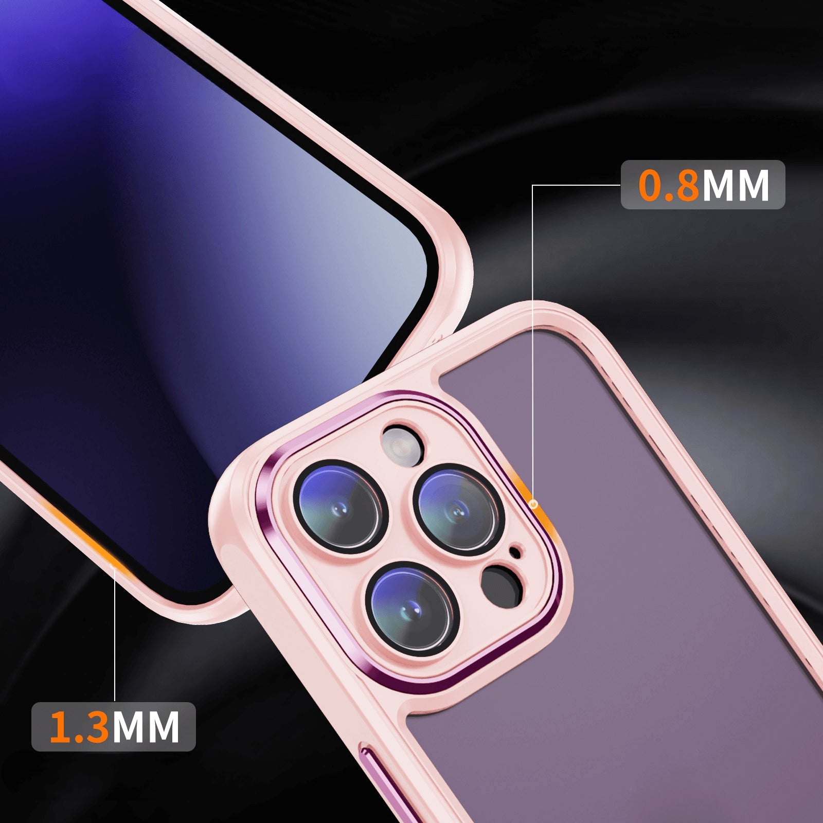 iPhone 15 Pro - Coque avec protection pour camèra