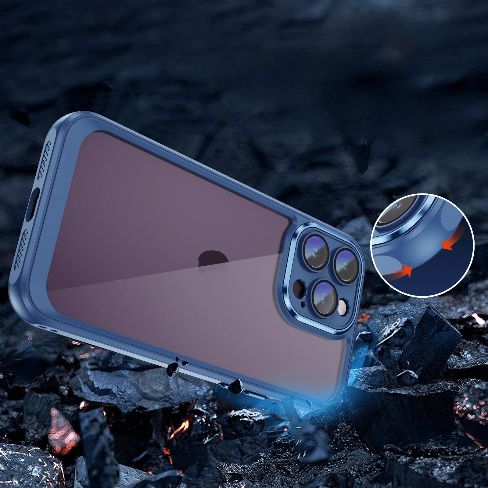 iPhone 15 Pro Max - Coque avec protection pour camèra
