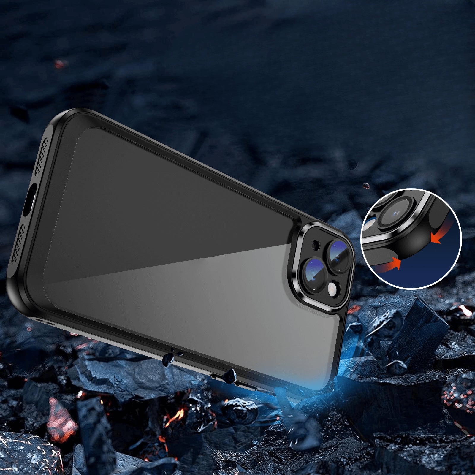 iPhone 15 Plus - Case With Camera Protection