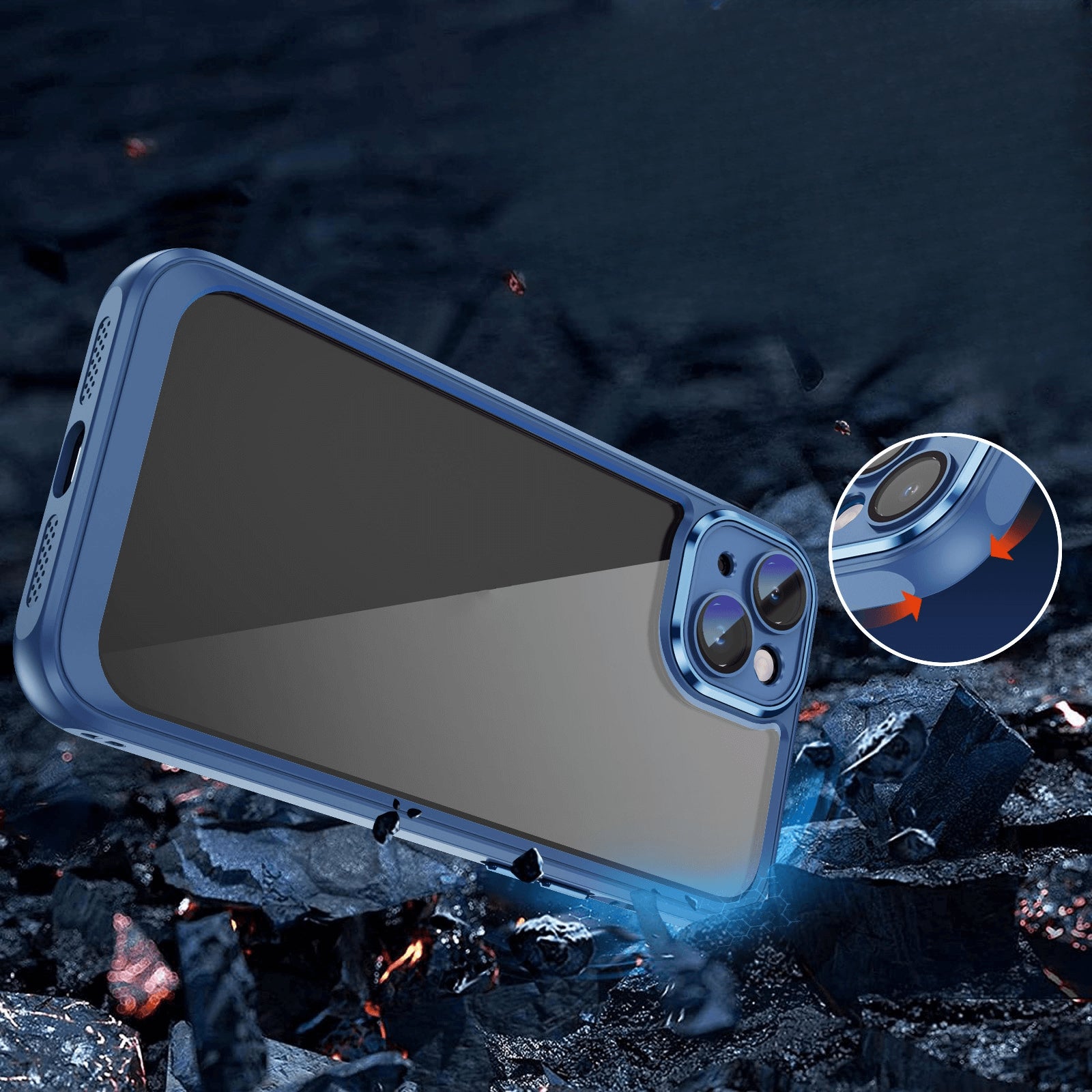 iPhone 15 Plus - Case With Camera Protection