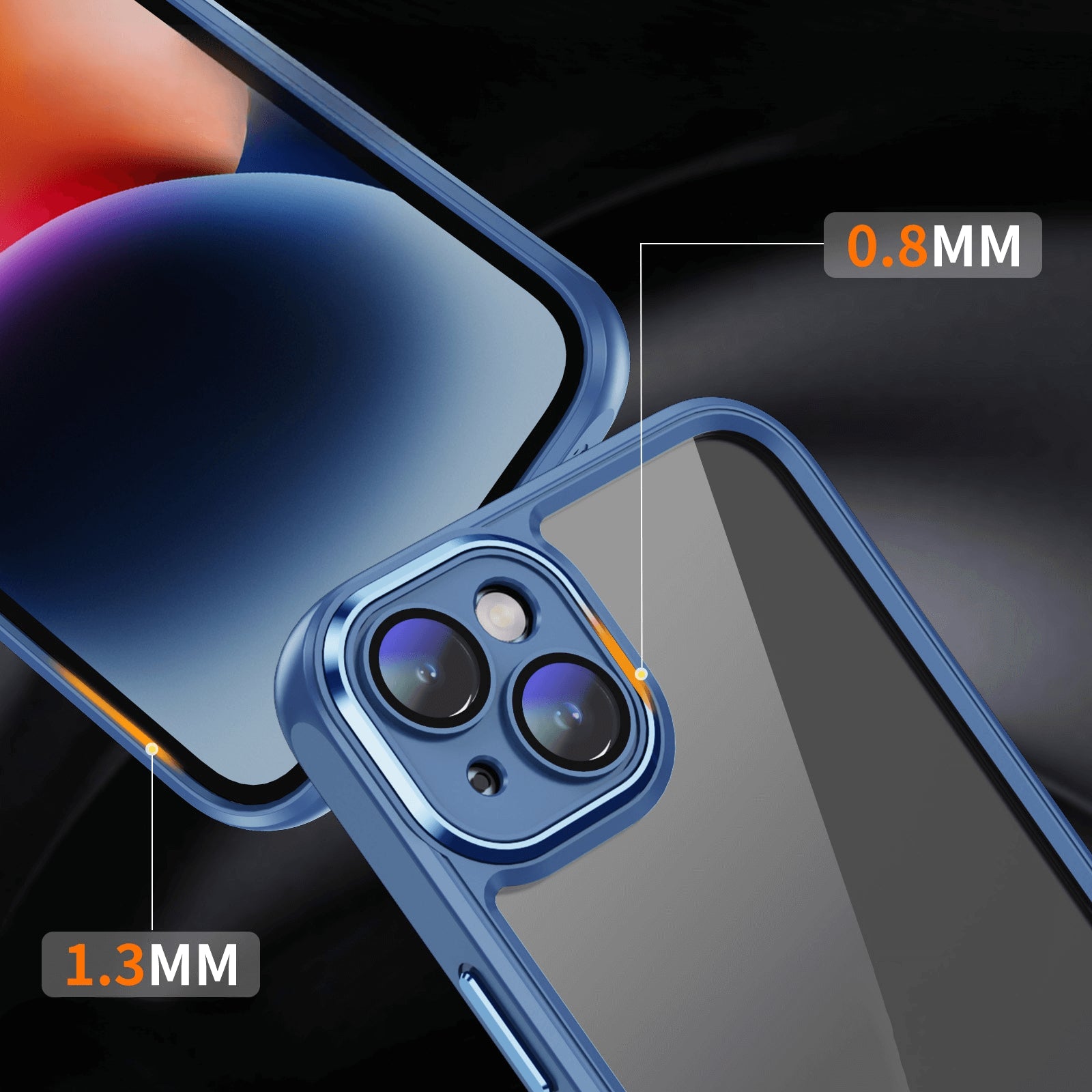 iPhone 15 Plus - Case With Camera Protection