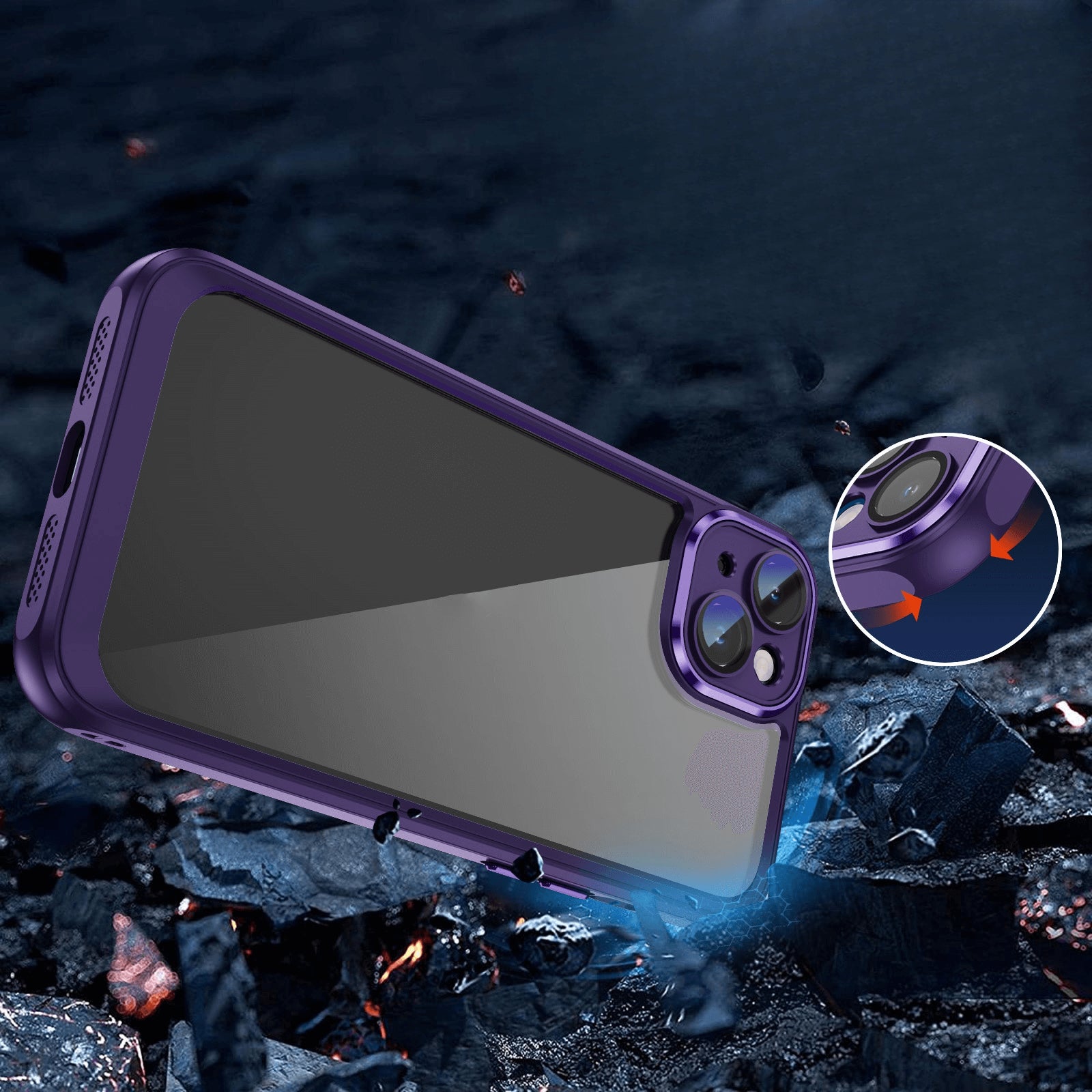 iPhone 15 Plus - Case With Camera Protection