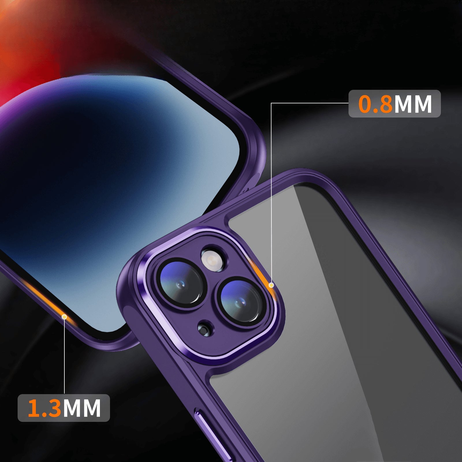 iPhone 15 Plus - Case With Camera Protection