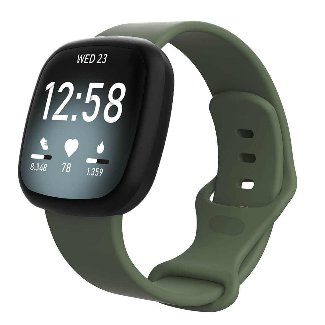 Fitbit Versa / Sense - Silikon Ersatzarmband