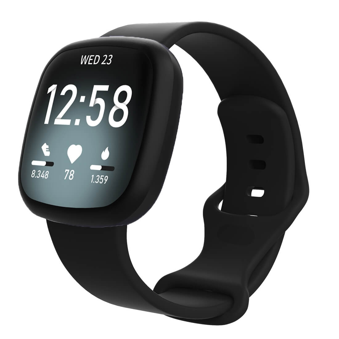 Fitbit Versa / Sense - Silikon Ersatzarmband