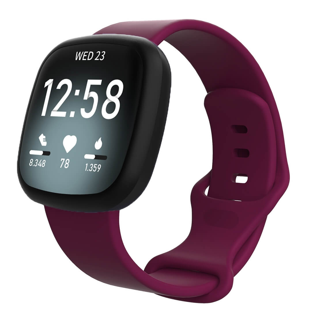 Fitbit Versa / Sense - Silikon Ersatzarmband