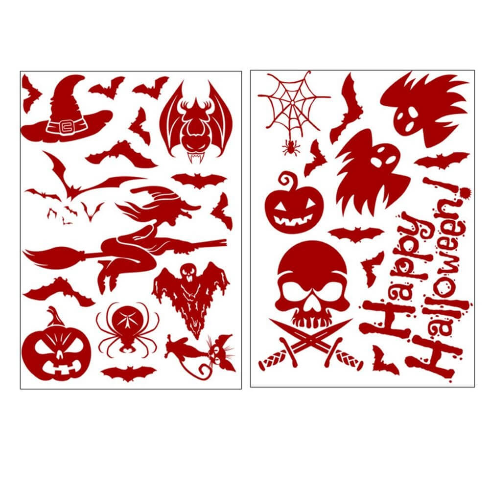 Adesivi per finestre di Halloween