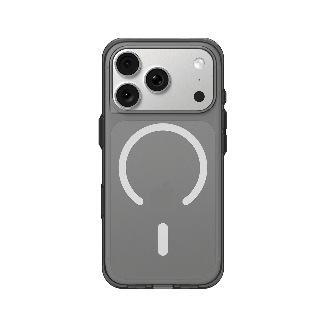 iPhone 18 Pro / iPhone 17 Pro - Rhinoshield Clear Case MagSafe Ash Black