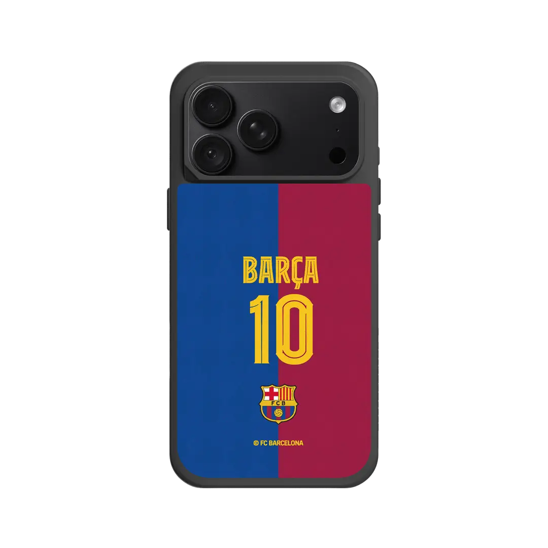 iPhone 18 Pro Max / iPhone 17 Pro Max - Custodia RhinoShield SolidX - FC Barcelona Barça 10