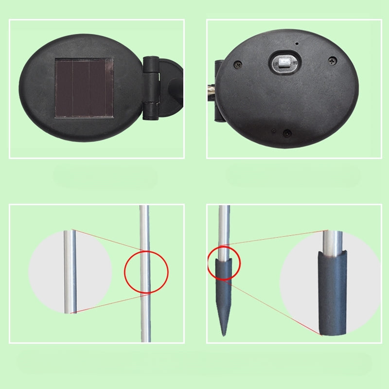 Solar Led Garden Plug Lily