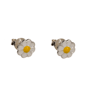 Ohrstecker 925 Sterling grau
