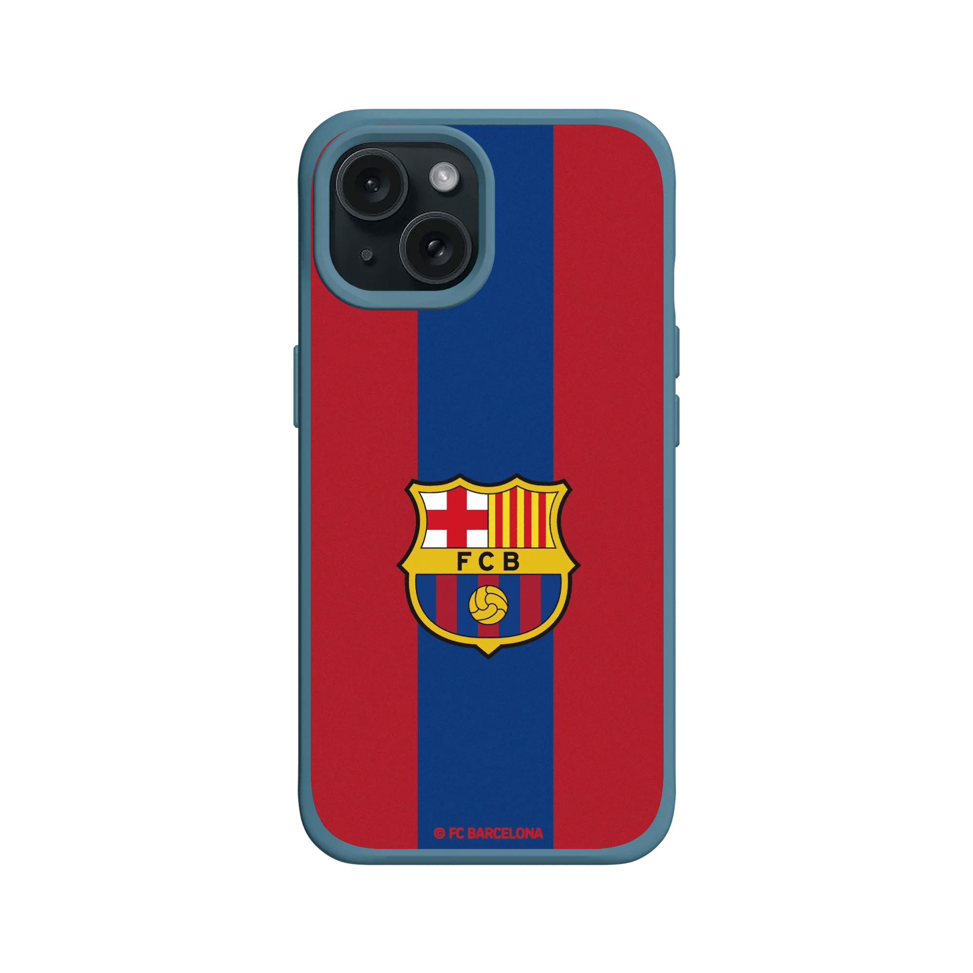 iPhone 15 - Custodia RhinoShield SolidX - FC Barcelona Crest