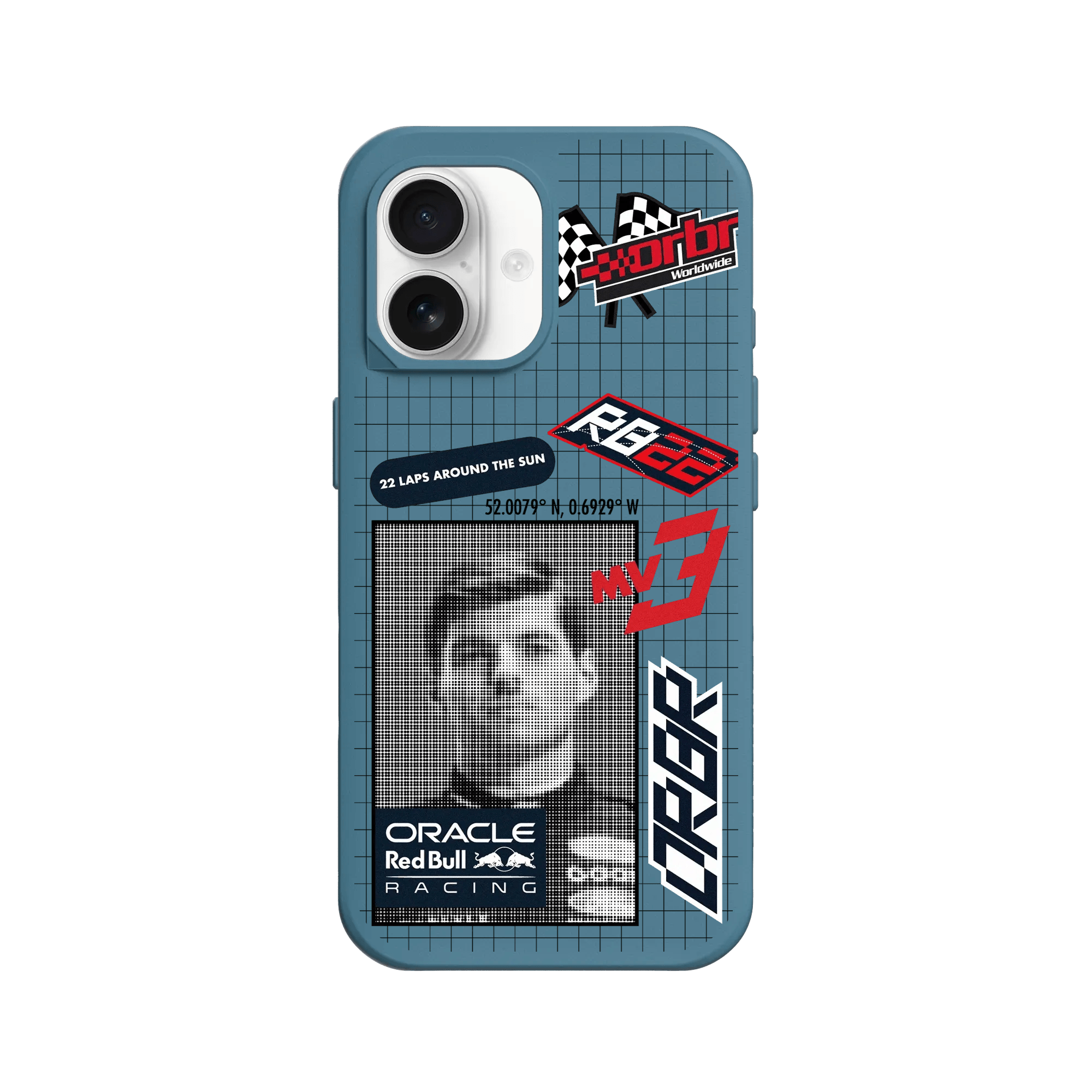 iPhone 17 - RhinoShield SolidX Case - Oracle Red Bull Racing Max Verstappen MV1
