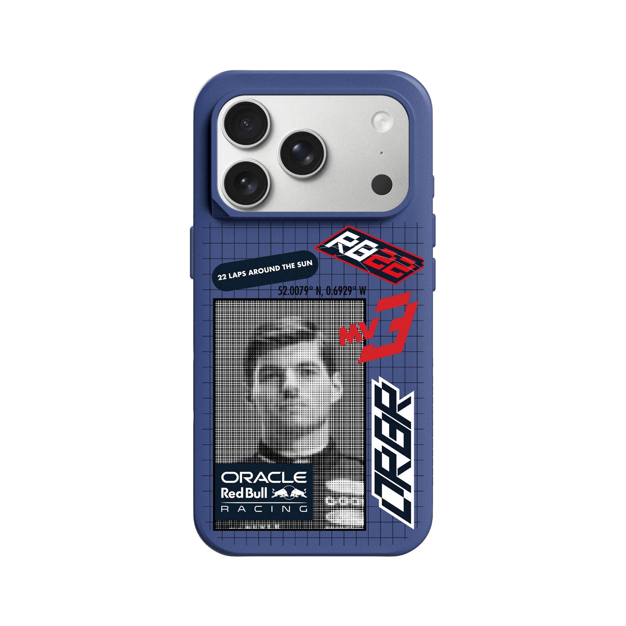 iPhone 17 Pro- RhinoShield SolidX Case - Oracle Red Bull Racing Max Verstappen MV1