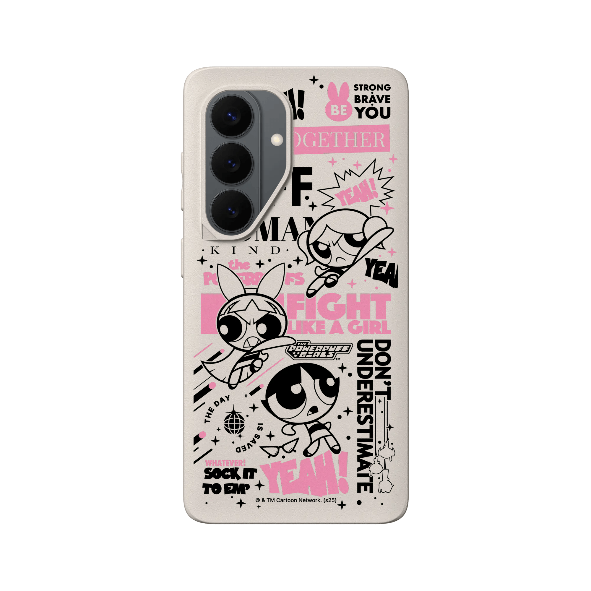 Galaxy S26 - RhinoShield SolidX Hülle – Powerpuff Girls Fight Like a Girl Edition
