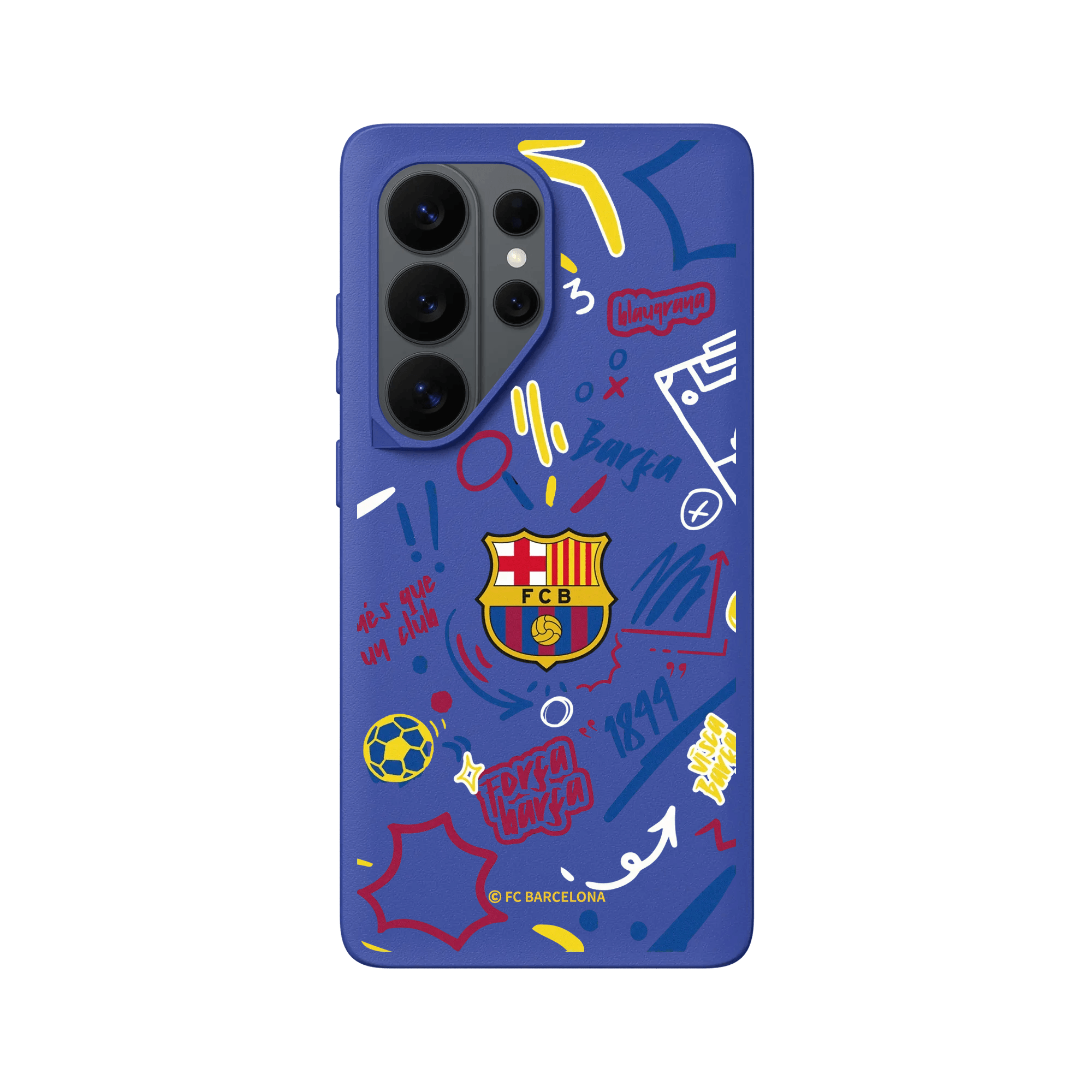 Galaxy S26 Ultra - RhinoShield SolidX Case - FC Barcelona Graffiti