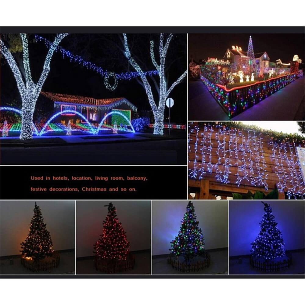 100m Lichterkette mit 1000 LEDs