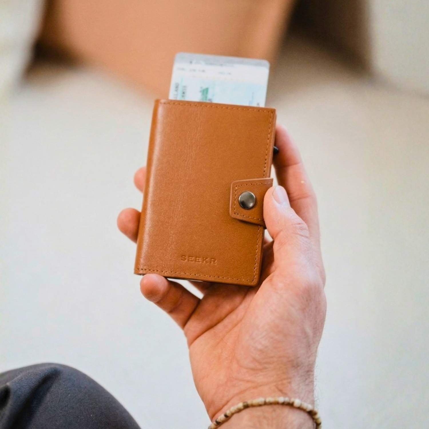 Seekr Slim Wallet with RFID Protection