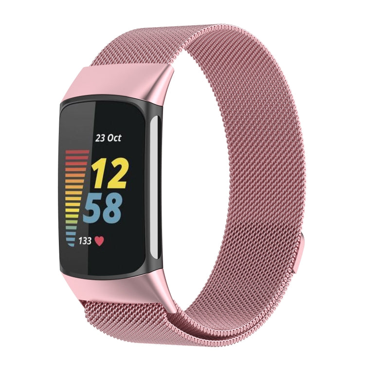 Fitbit Charge 5 - Bracciale Milanese In Acciaio Inossidabile