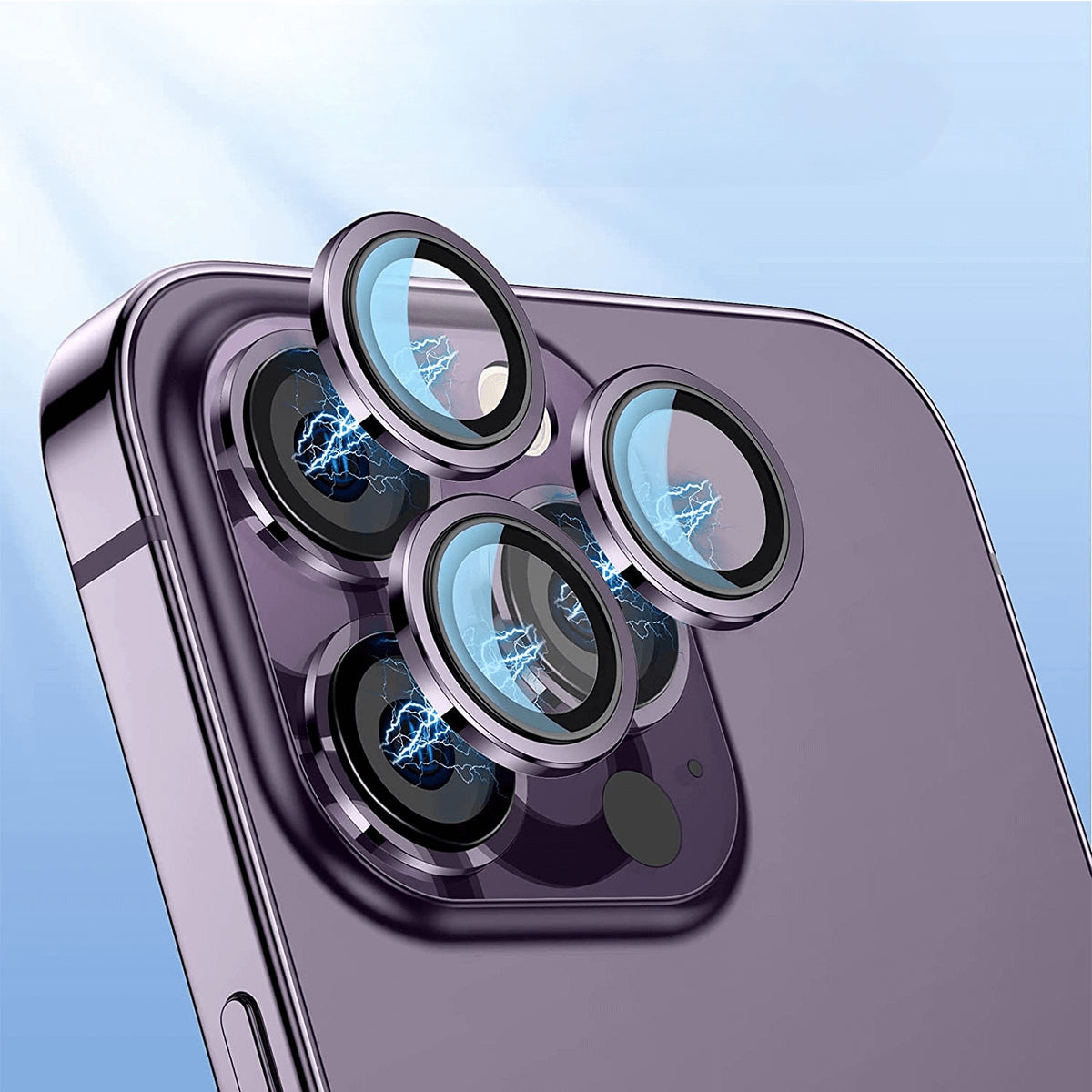 iPhone 15 Pro / 15 Pro Max - Enkay vetro protetivo per lenti della camera