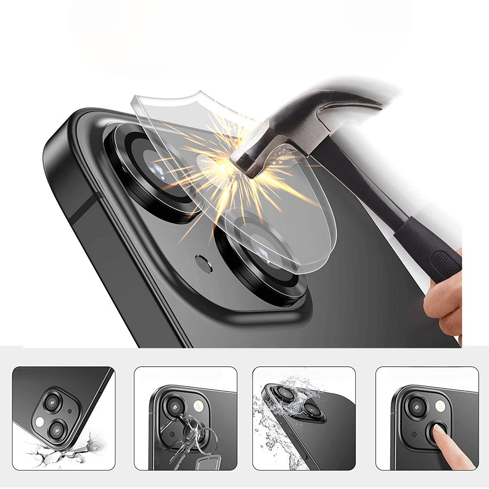 iPhone 15 / 15 Plus - Enkay lentille de caméra Tempered Glass