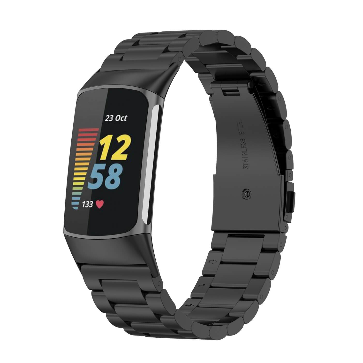 Fitbit Charge 6 - Edelstahl Armband Maschen