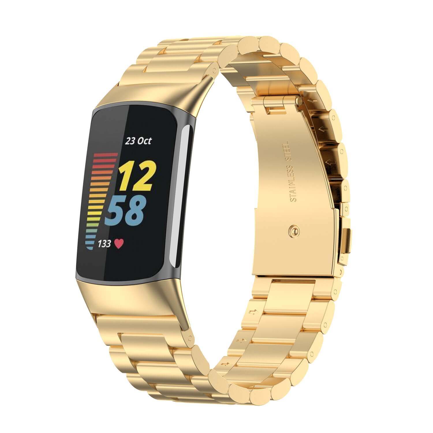 Fitbit Charge 6 - Edelstahl Armband Maschen