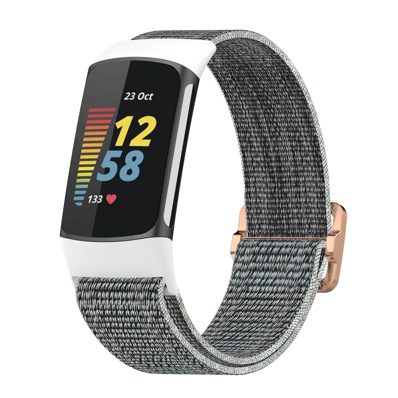 Fitbit Charge 6 - Nylon Stoff Ersatz Armband