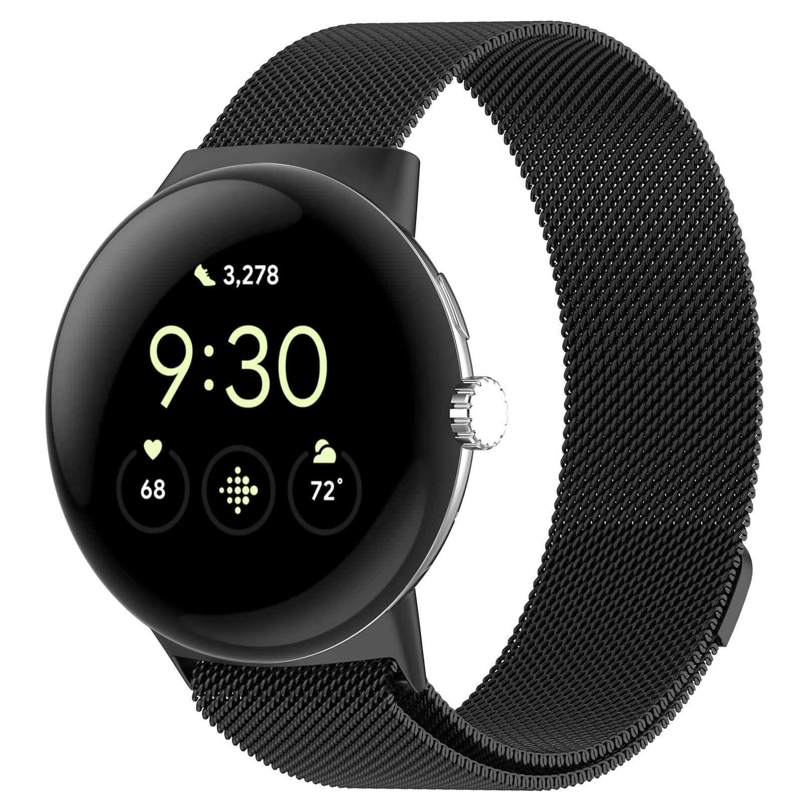 Google Pixel Watch 3 - 45mm - Cinturino magnetico di ricambio Milanese
