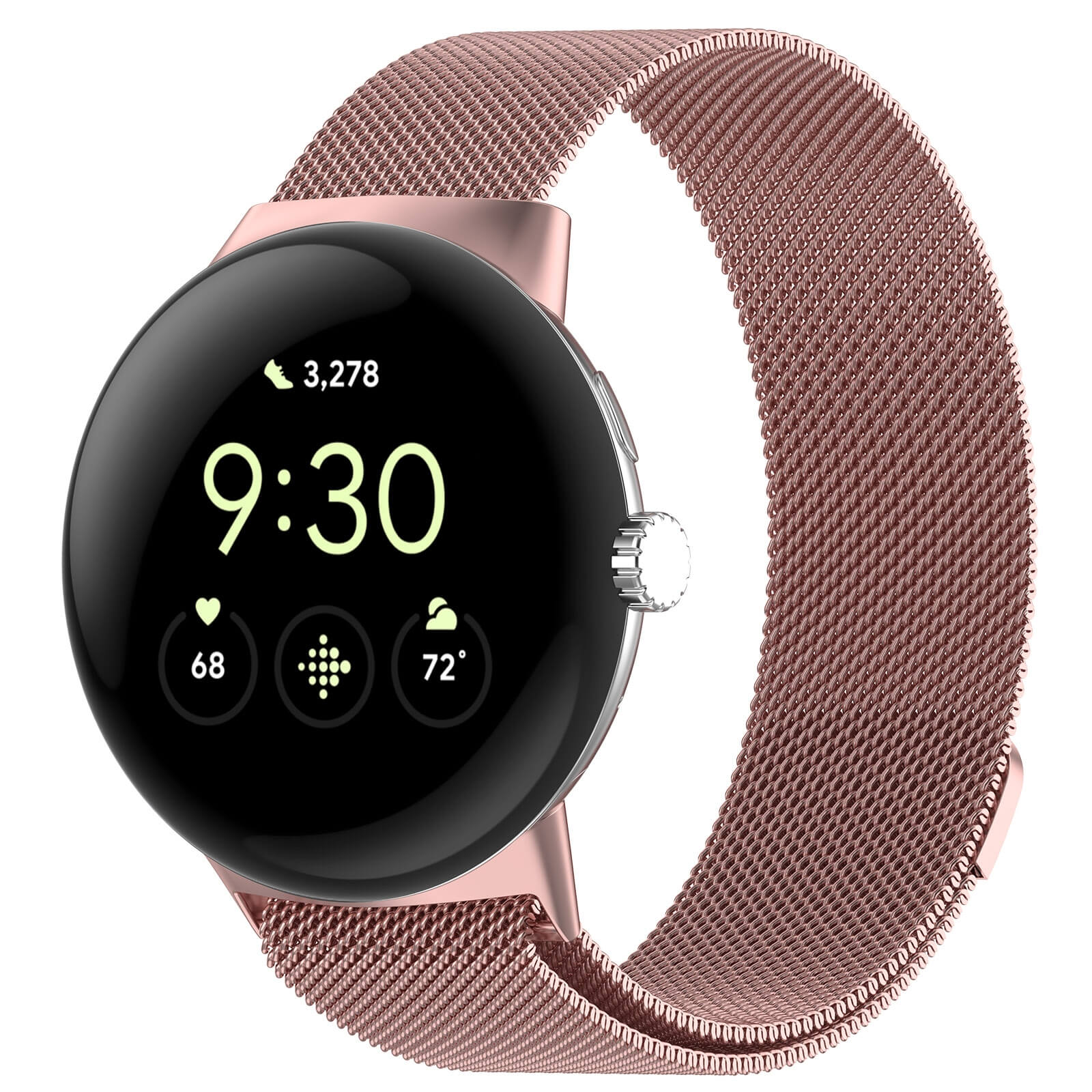 Google Pixel Watch 3 - 45mm - Cinturino magnetico di ricambio Milanese