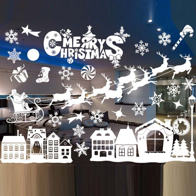Stickers muraux Santa