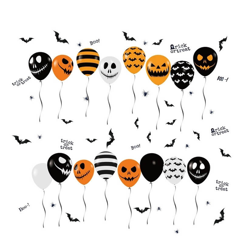 Adesivi per finestre di Halloween