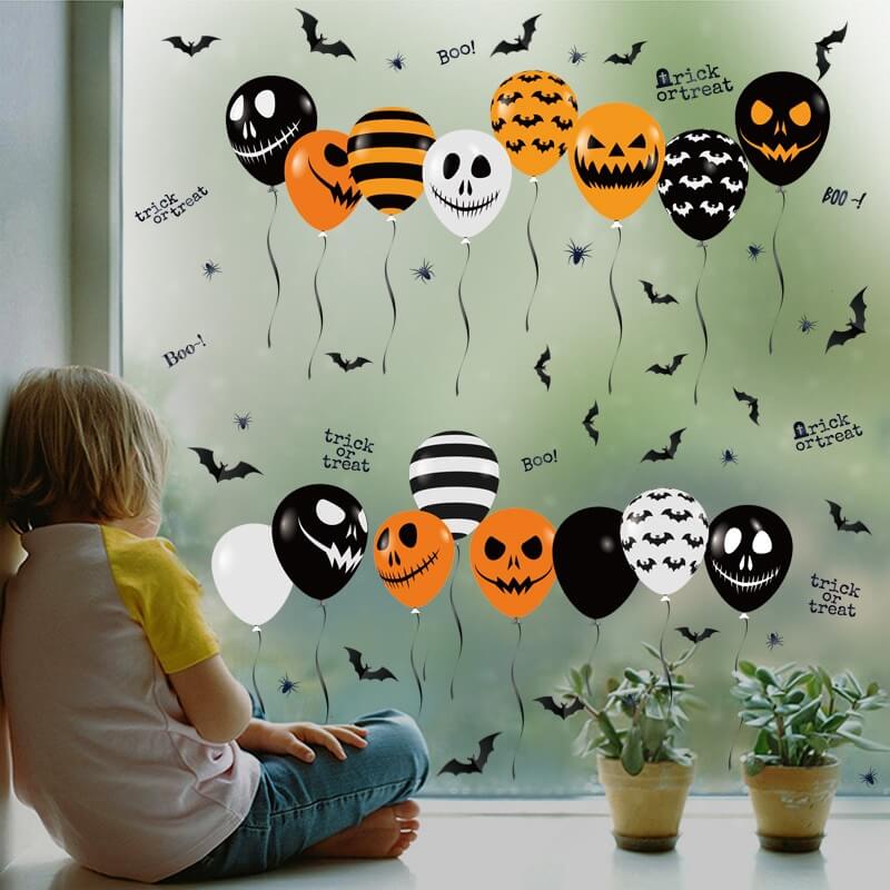 Adesivi per finestre di Halloween