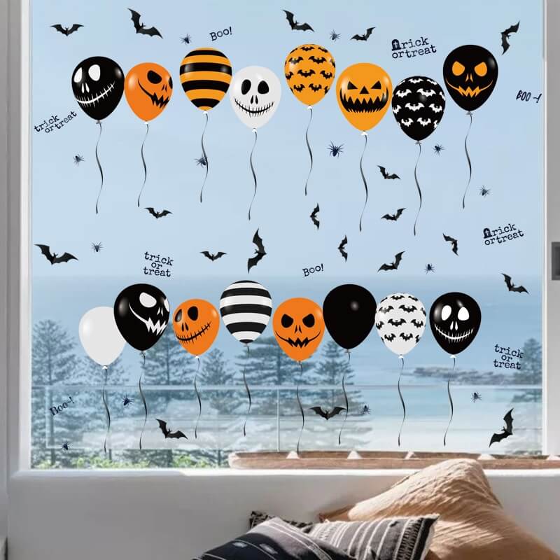 Adesivi per finestre di Halloween