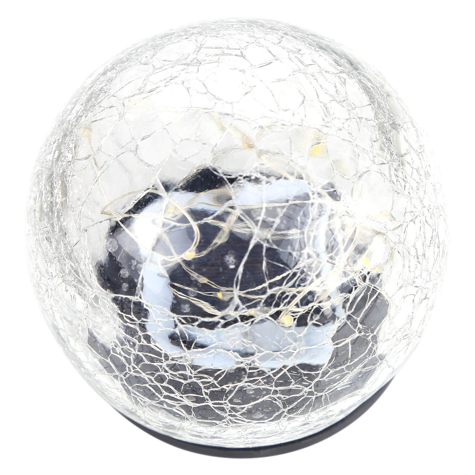 Solar table lamp LED lotus flower