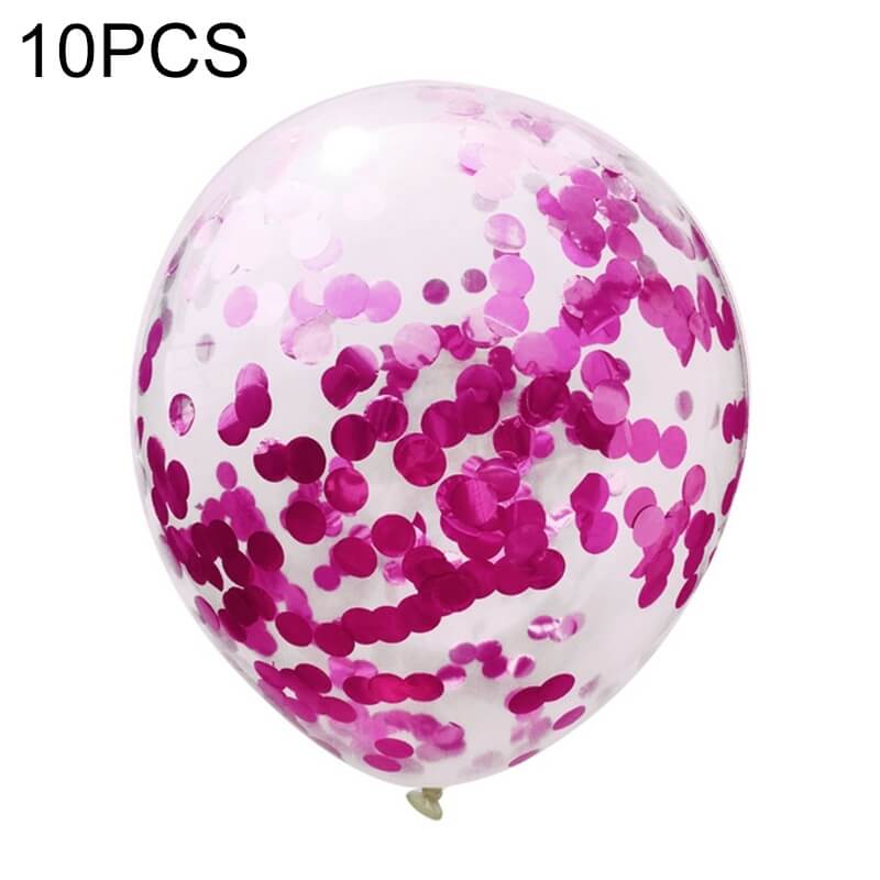 10er Set Konfetti Party Luftballons