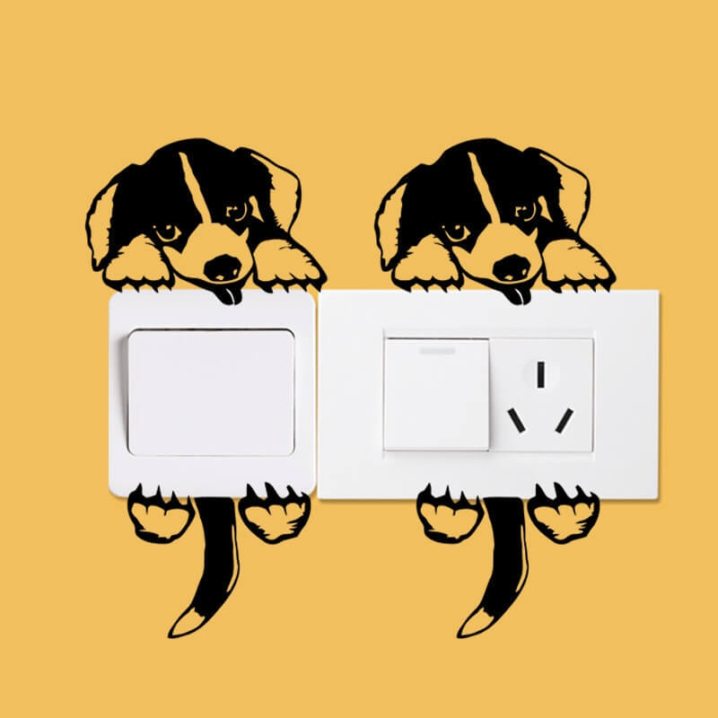 Light switch wall sticker
