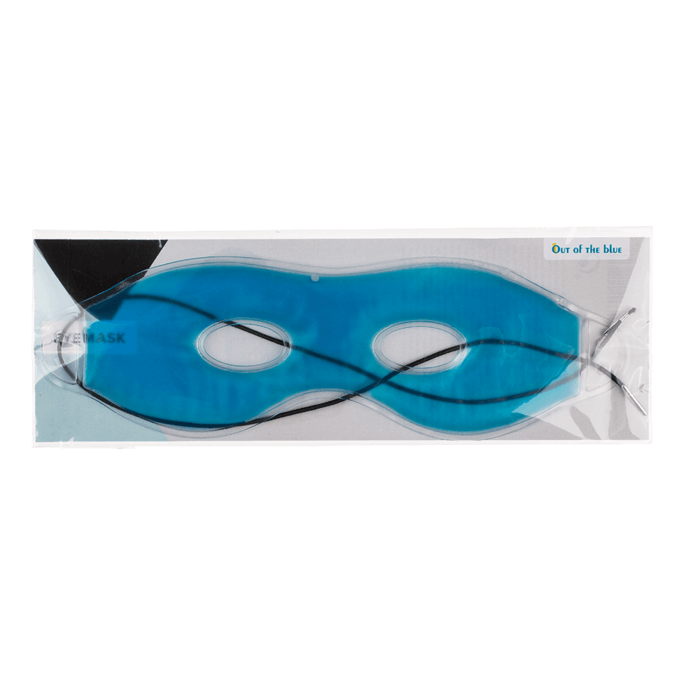 Spa eye mask with cooling gel