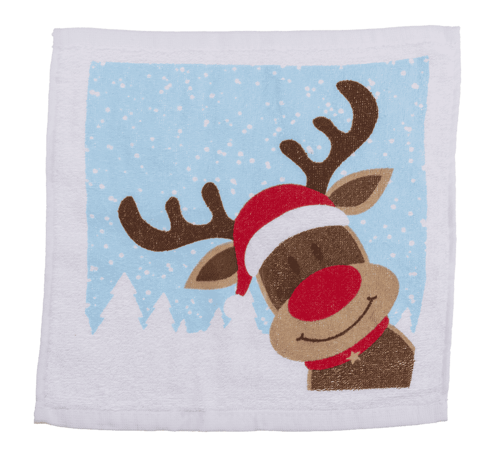 Serviette magique de Noël