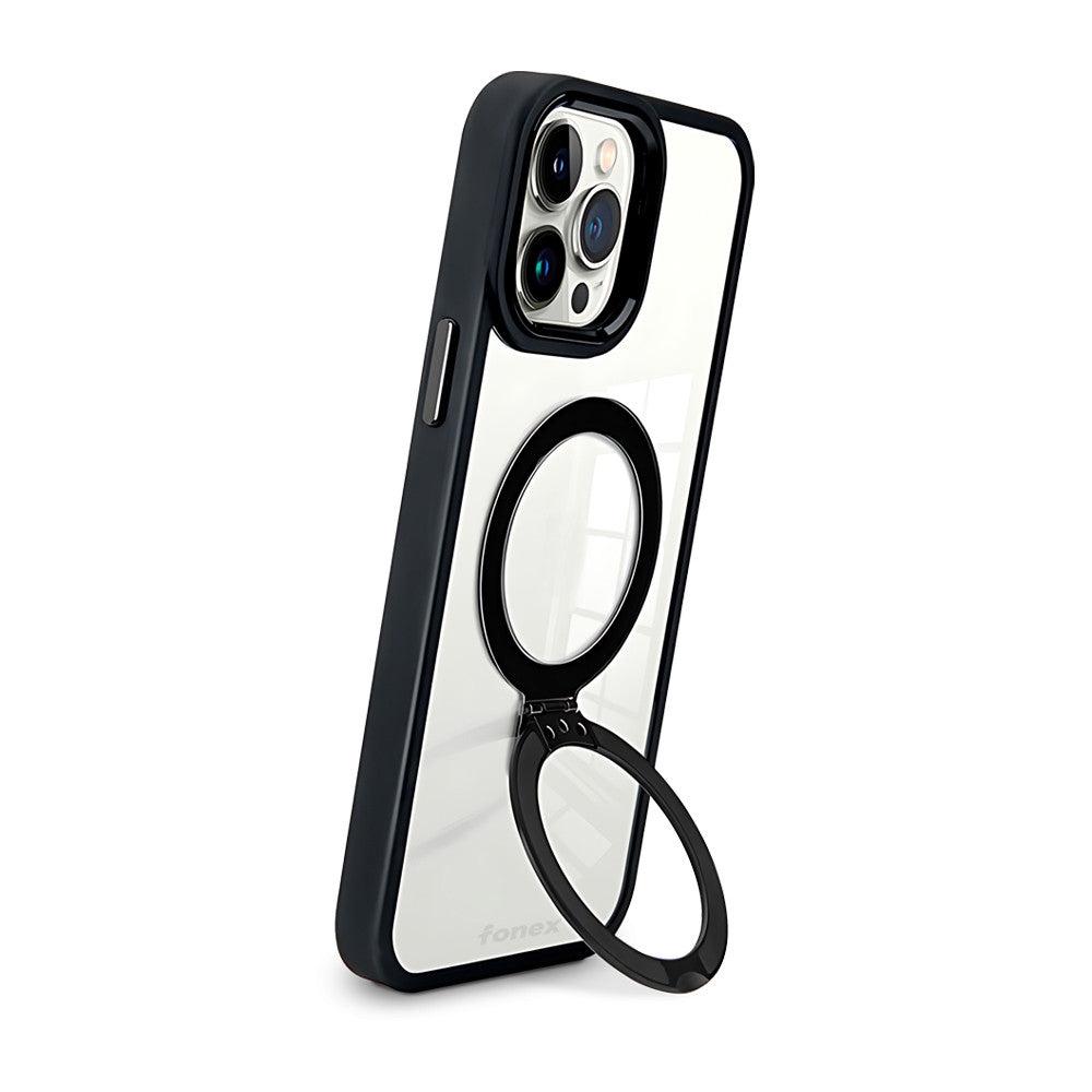 iPhone 15 Pro - Fonex Kickstand Hülle Mit Magnet