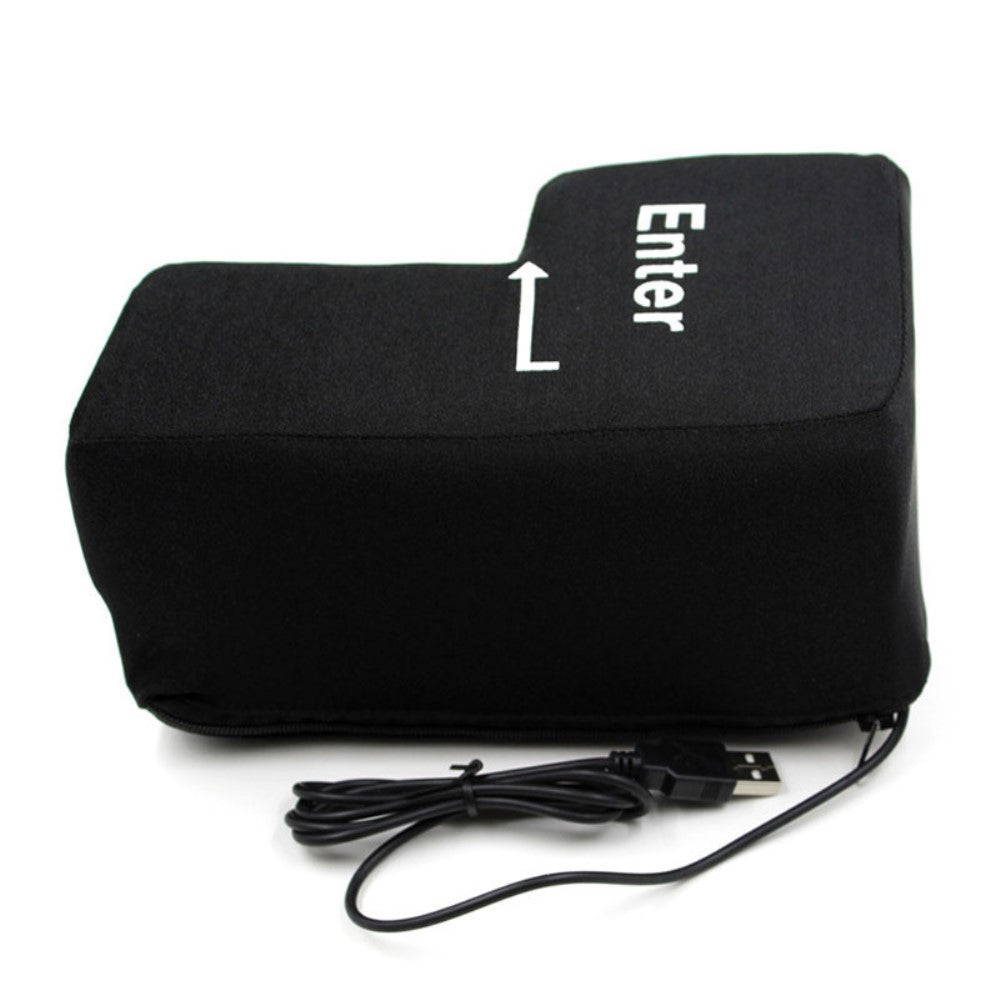 Anti Stress grosse Enter Taste mit USB Anschluss Stressabbau