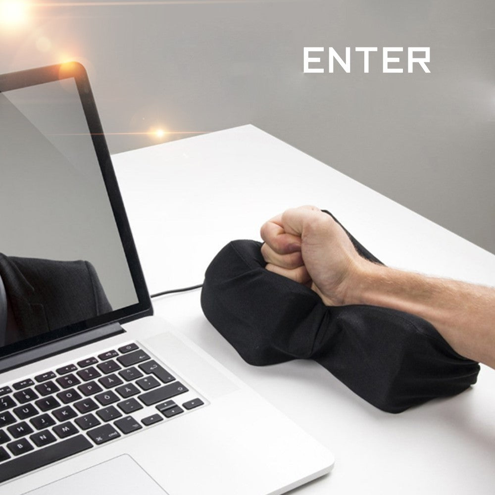 Anti Stress grosse Enter Taste mit USB Anschluss Stressabbau