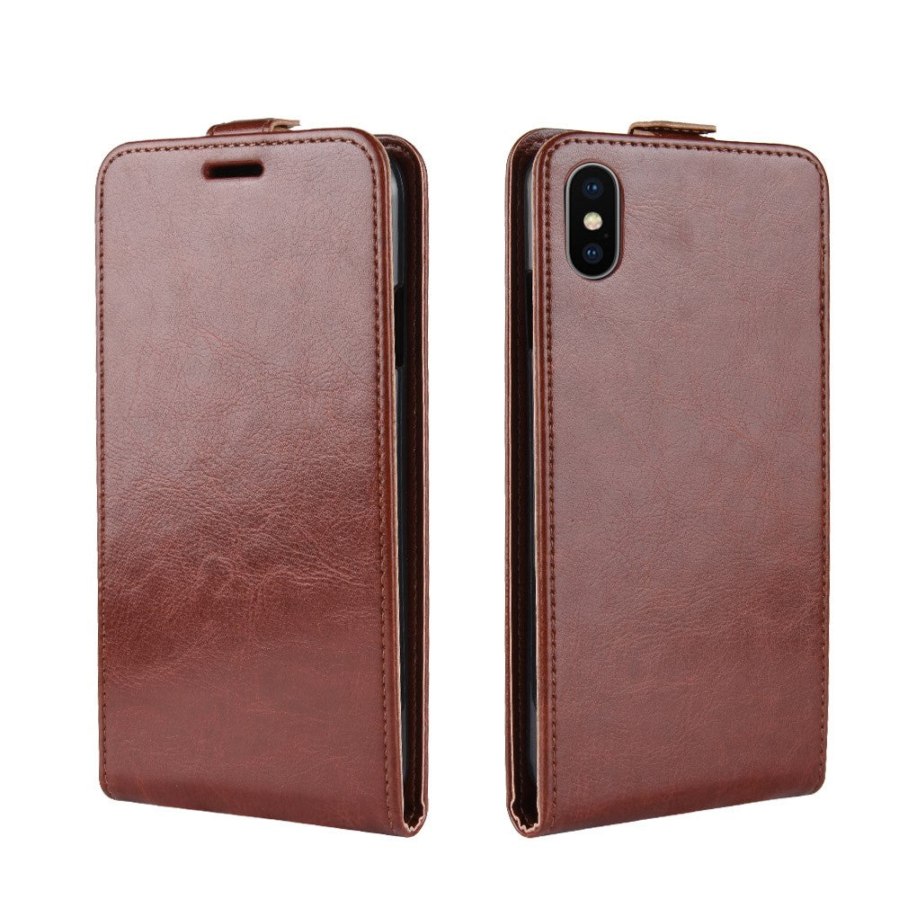 iPhone XR - Classic Leather Flip Case