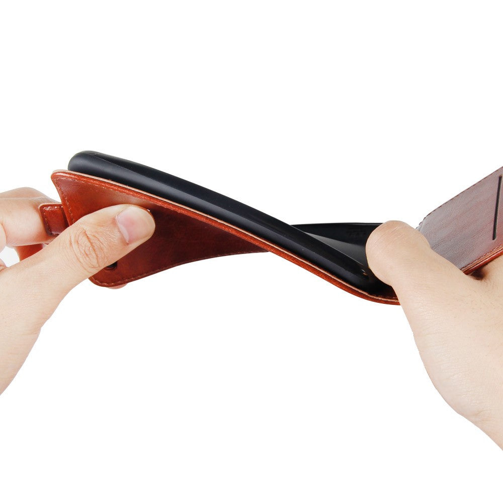iPhone XR - Classic Leather Flip Case