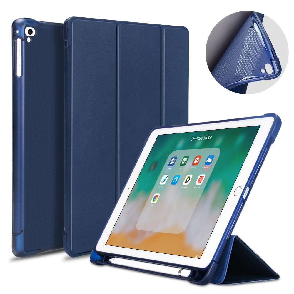 iPad 9.7 / Air 2 / Air - Tri-Fold Smart Leather Case