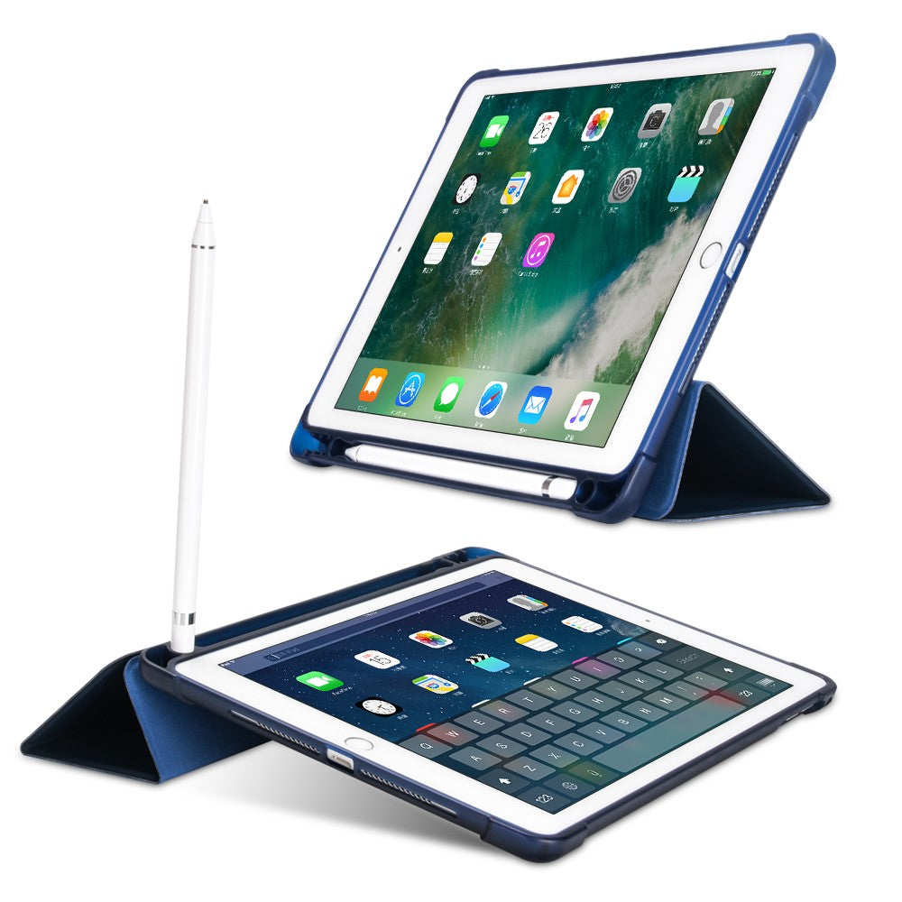 iPad 9.7 / Air 2 / Air - Tri-Fold Smart Leather Case